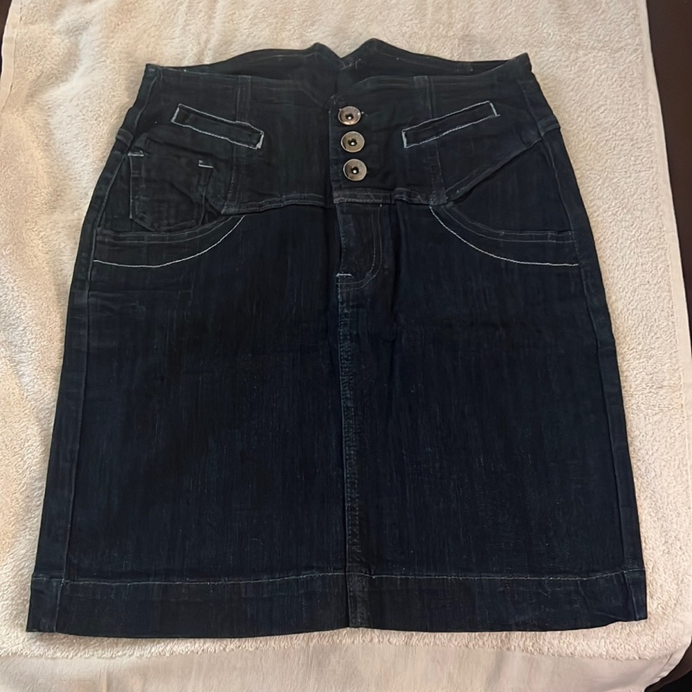 Cesttoi denim skirt